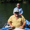 Watauga Float Trip  15  - Randy and Dad